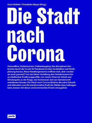 cover image of Die Stadt nach Corona
